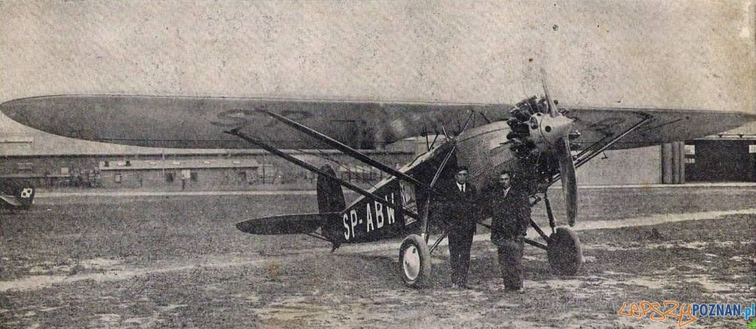 Samolot na Lawicy 1929 Foto: CC Samolot na Lawicy 1929 Foto: CC