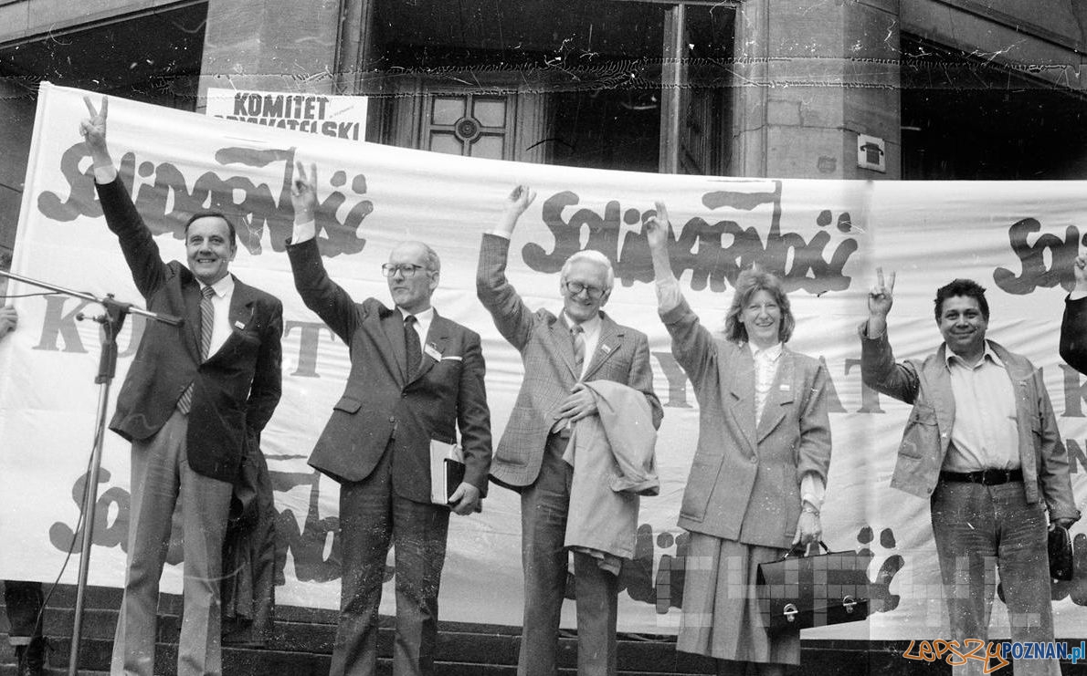 Wiec wyborczy Komitetu Obywatelskiego Solidarność – 10.05.1989
