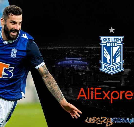 Lech Poznań gra z Aliexpress Foto: materiały prasowe / lechpoznan.pl Lech Poznań gra z Aliexpress Foto: materiały prasowe / lechpoznan.pl